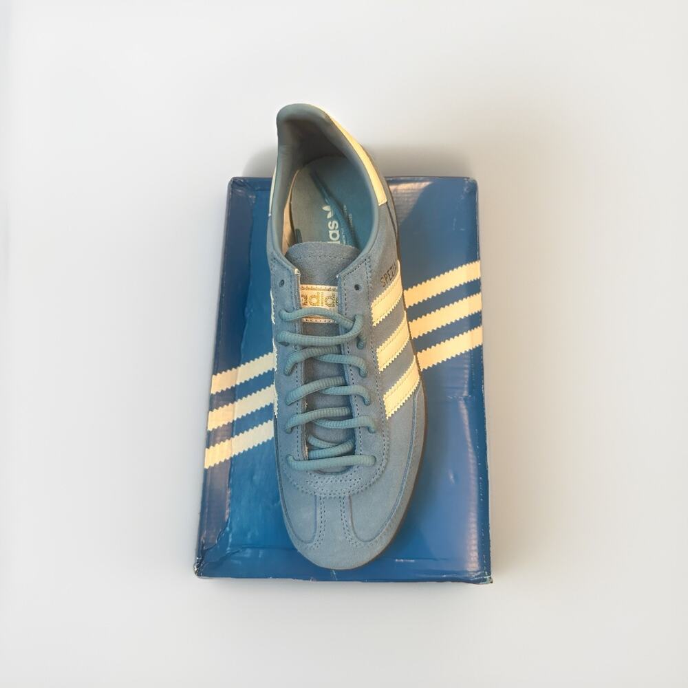NIB Adidas Handball Spezial Light Blue- Size 5